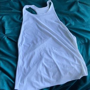 Lululemon White Racerback Tank